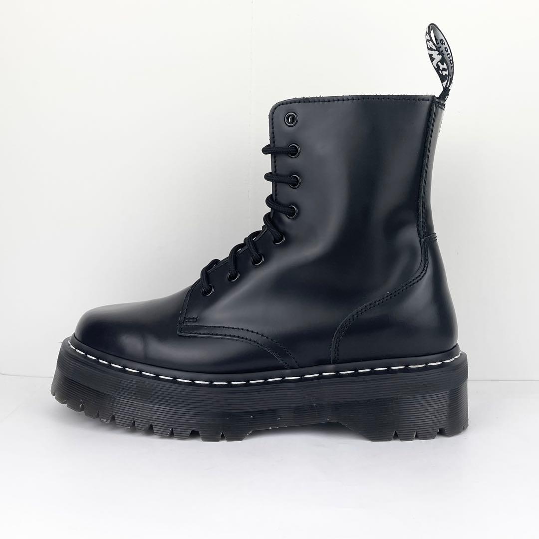 Dr. Martens Jadon厚底8ホール 日本限定 ホワイトステッチ