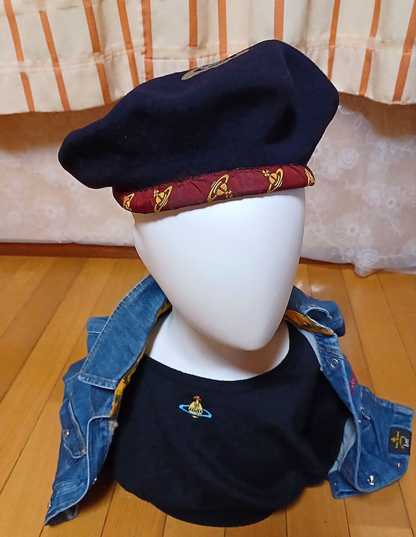 ヴィヴィアンウエストウッド　90sヴィヴィ子のベレー帽！PAGANKISS