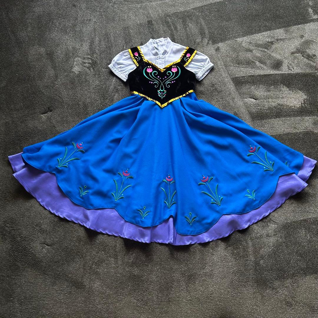ビビディバビディブティック アナ ドレス 120cm 廃盤品 ディズニー 衣装