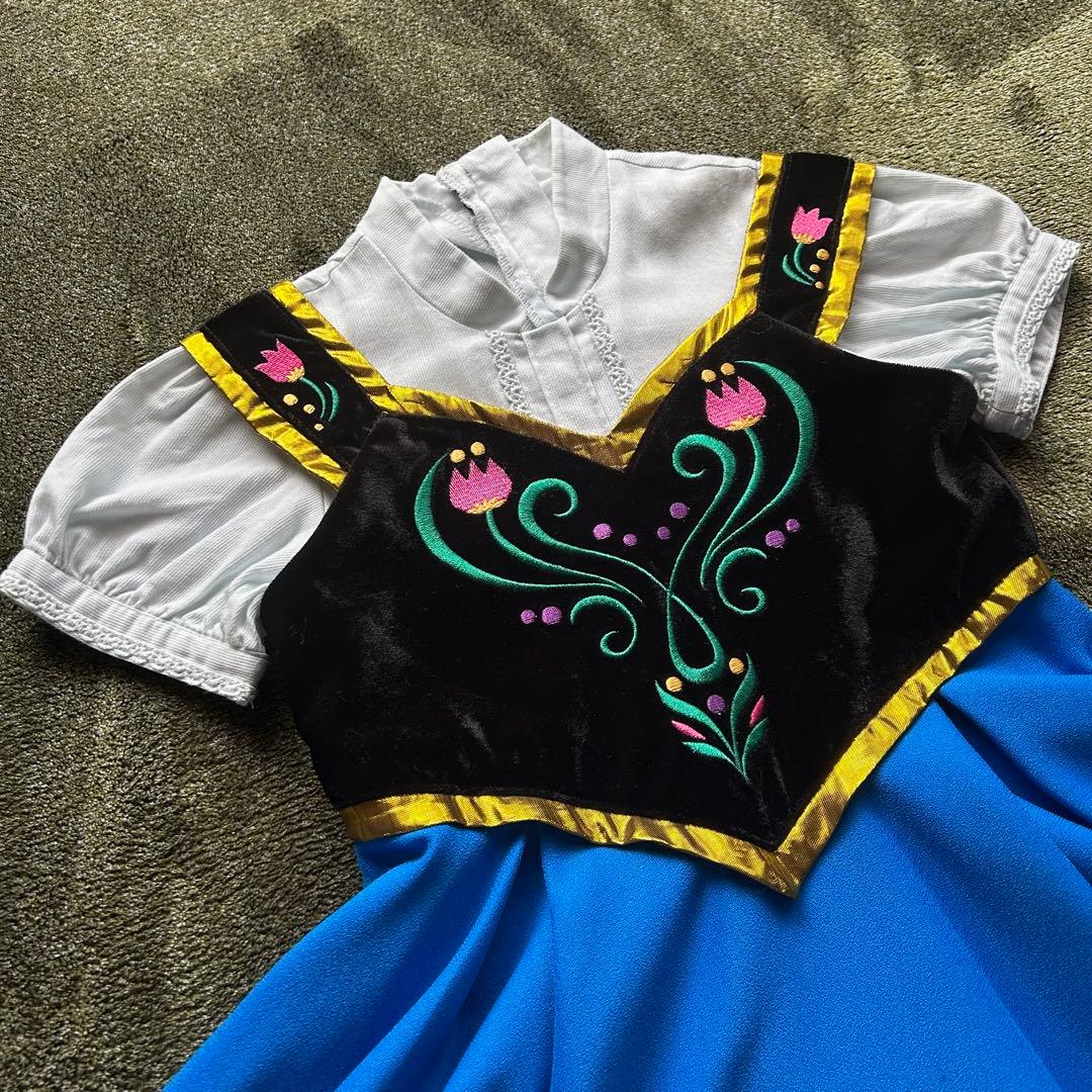 ビビディバビディブティック アナ ドレス 120cm 廃盤品 ディズニー 衣装