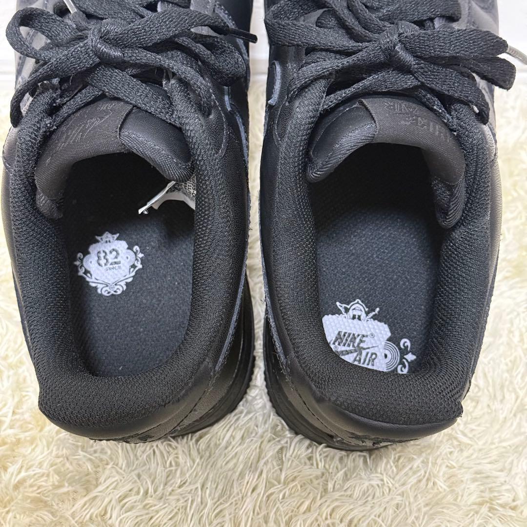 Nike Air Force 1 スニーカー　ローカット　レザー　厚底　ブラック