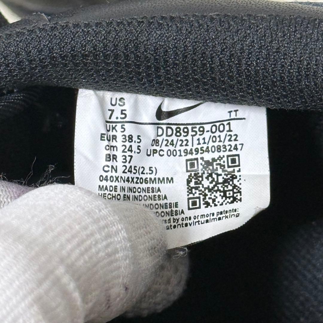 Nike Air Force 1 スニーカー　ローカット　レザー　厚底　ブラック