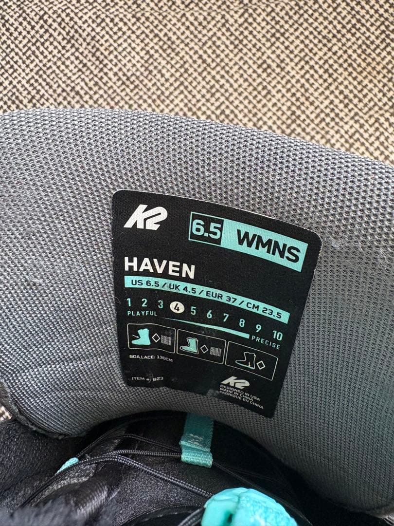 K2 HAVEN レディース スノーボードブーツ 23.5cm