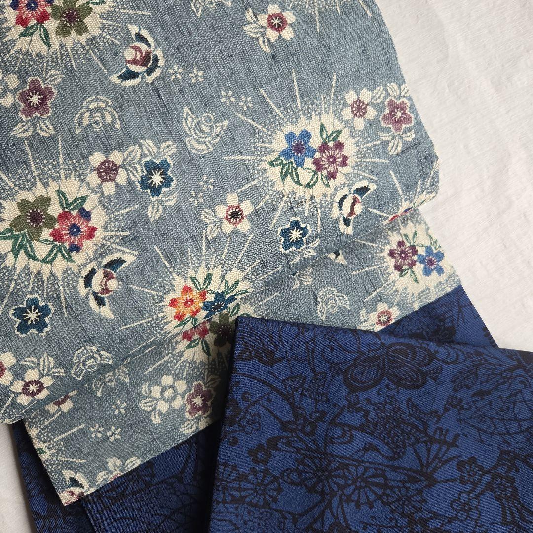 さらりと締める　本場琉球紅型　平野晋二郎　紬名古屋帯