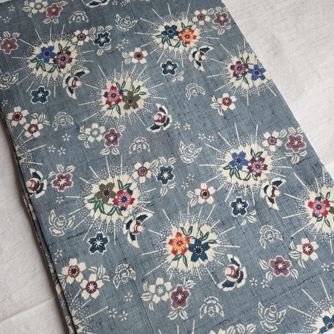 さらりと締める　本場琉球紅型　平野晋二郎　紬名古屋帯