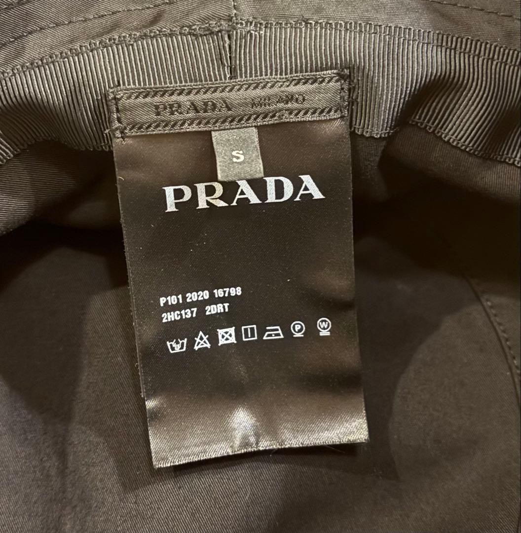 プラダ　PRADA バケットハット　Sサイズ　Re-Nylon