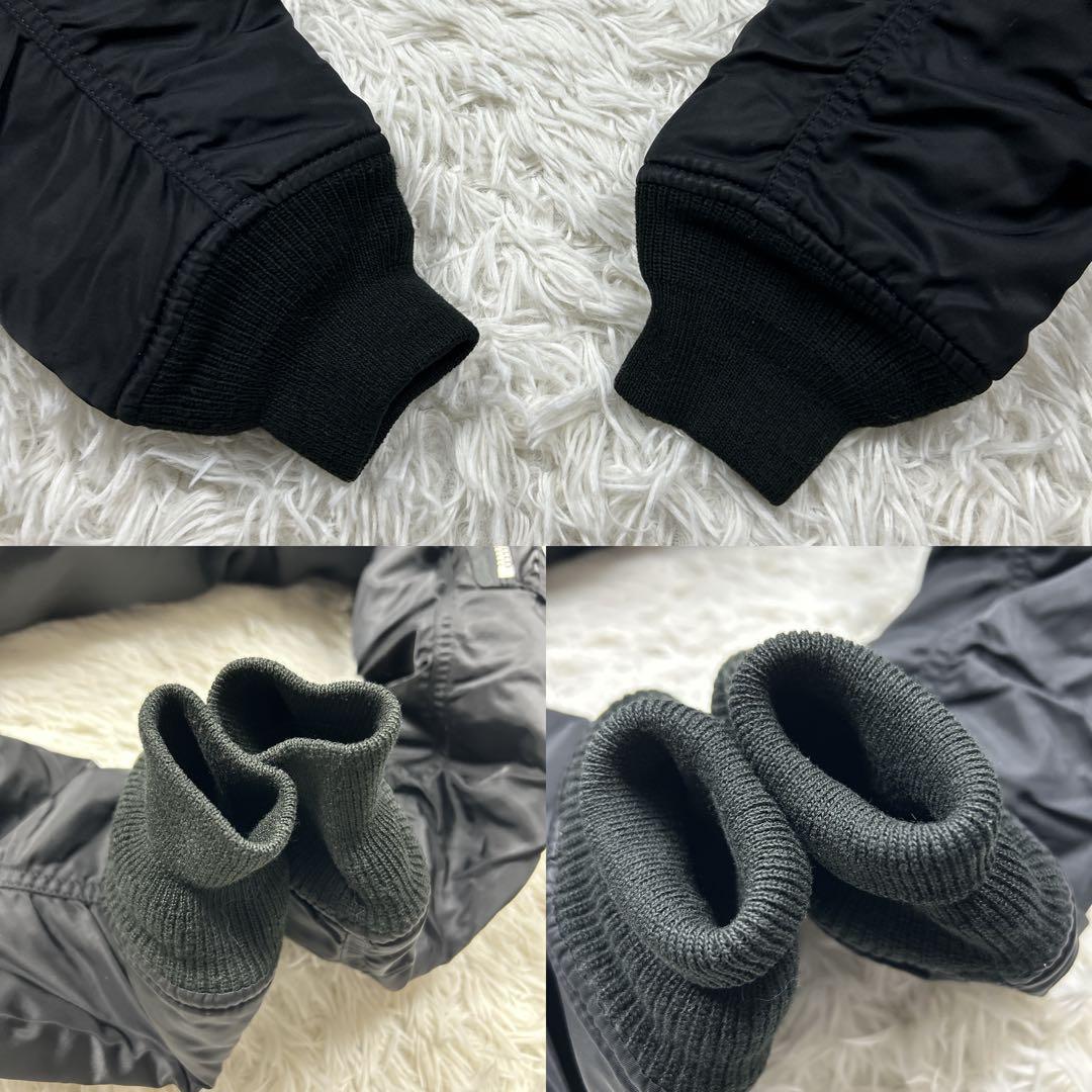 美品　アルファインダストリーズ　N-2B 黒　フライトジャケット　ブラック