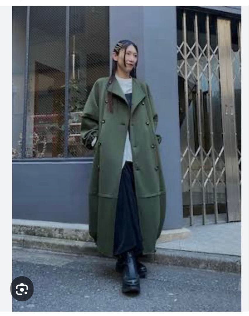 un3dアンスリードコクーンカットコート36新品未使用