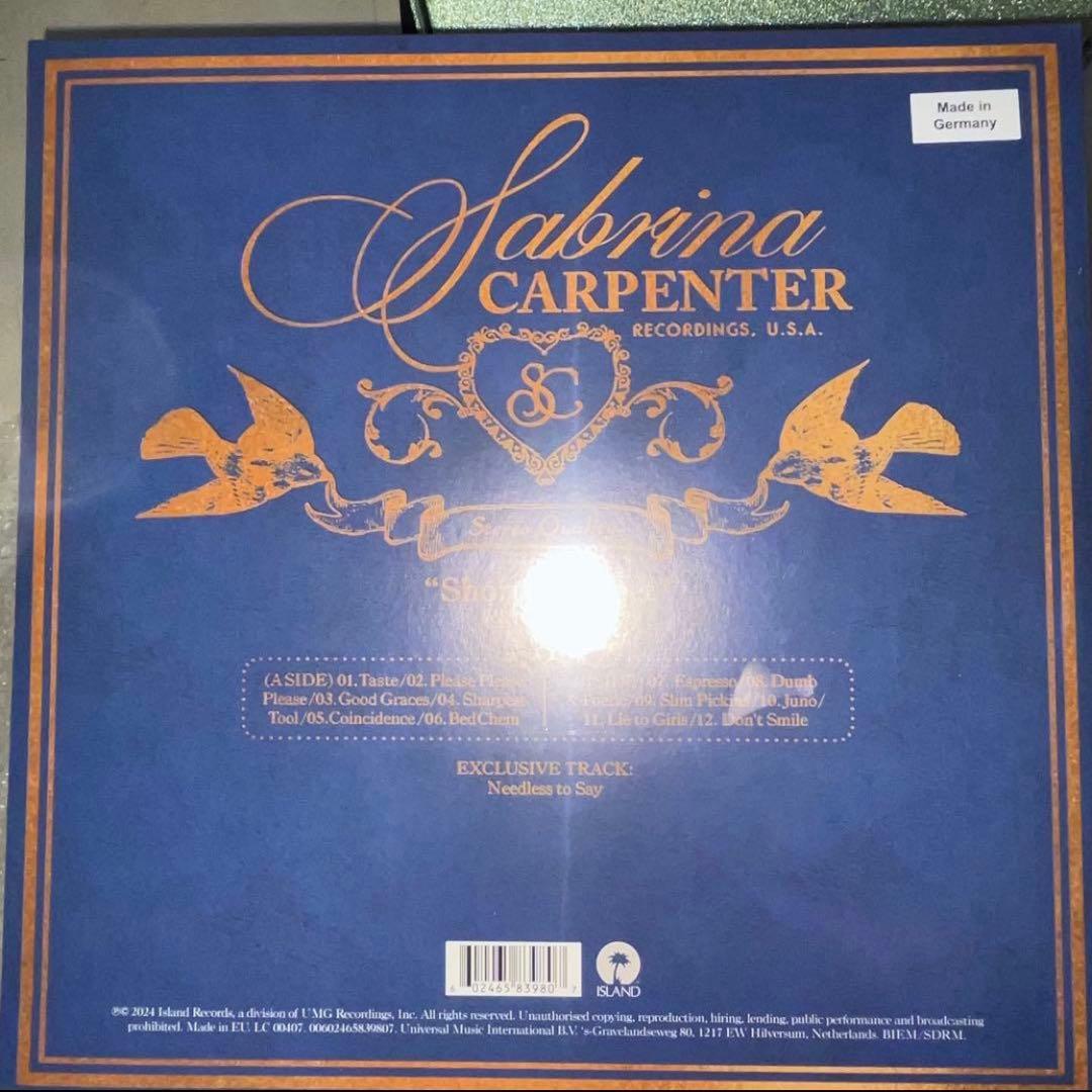 Short n' Sweet　ボーナストラックレコード　限定盤