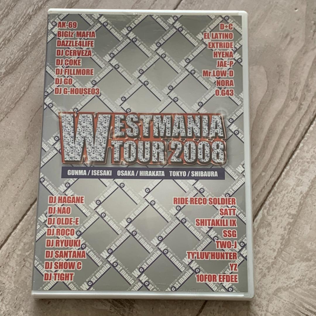 WESTMANIA TOUR 2008 DVD 新品未開封 ヒップホップ