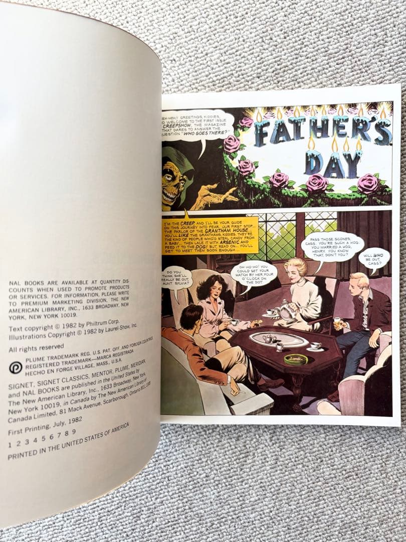 CREEPSHOW（洋書コミック）と雑誌