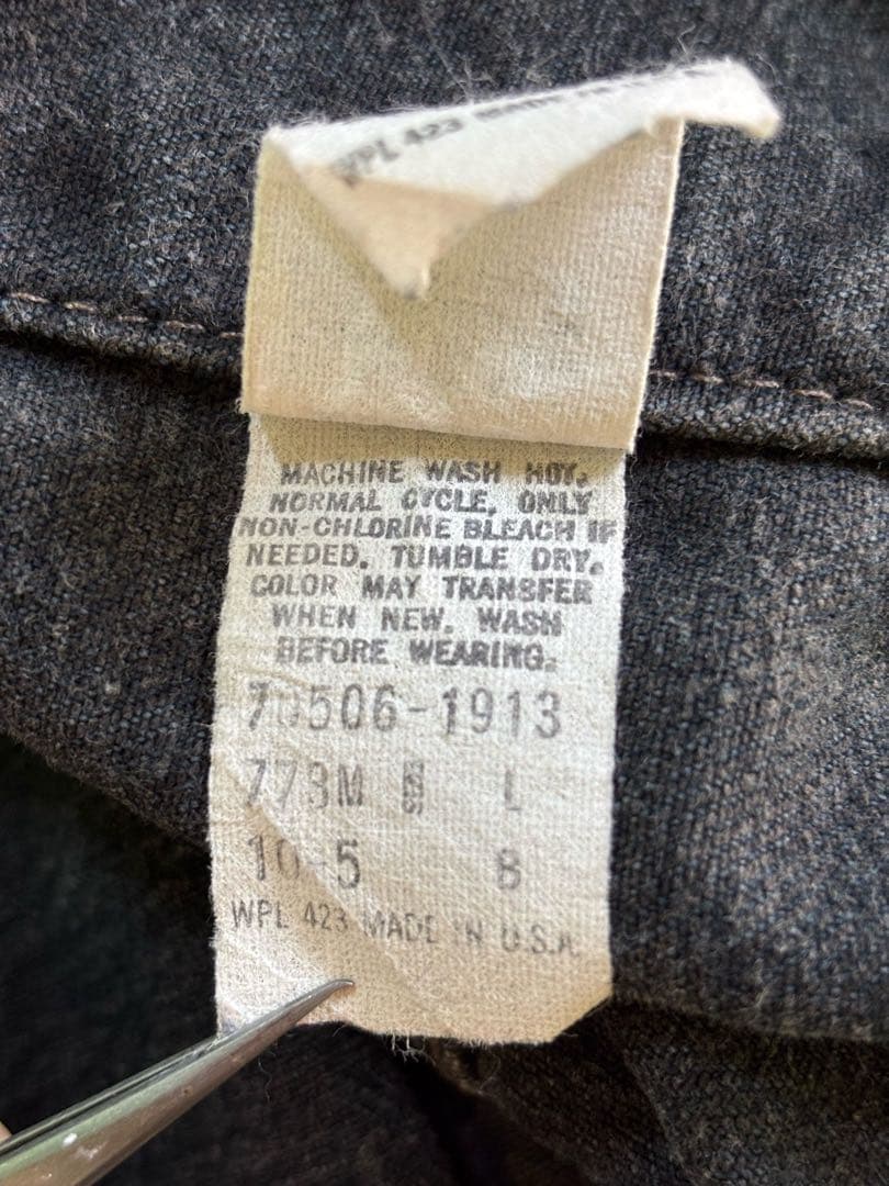 希少 状態良好 80s Levi's リーバイス 70506-1913 usa製