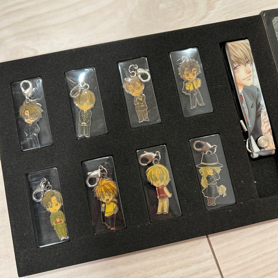 鬼畜眼鏡 鬼畜打 メタルチャームセット