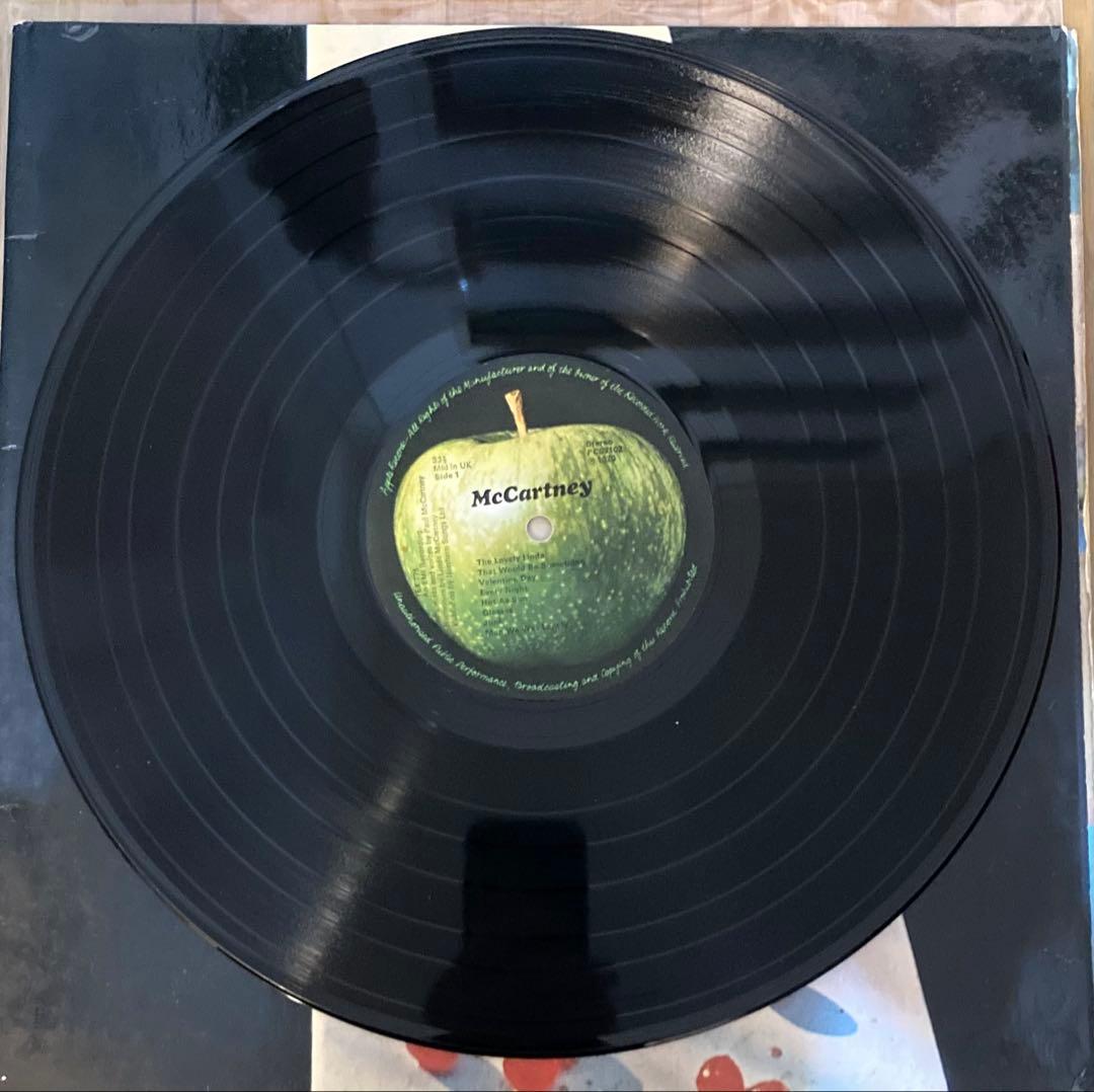 稀少UKオリジナルMcCartneyマッカートニBeatlesビートルズレコード
