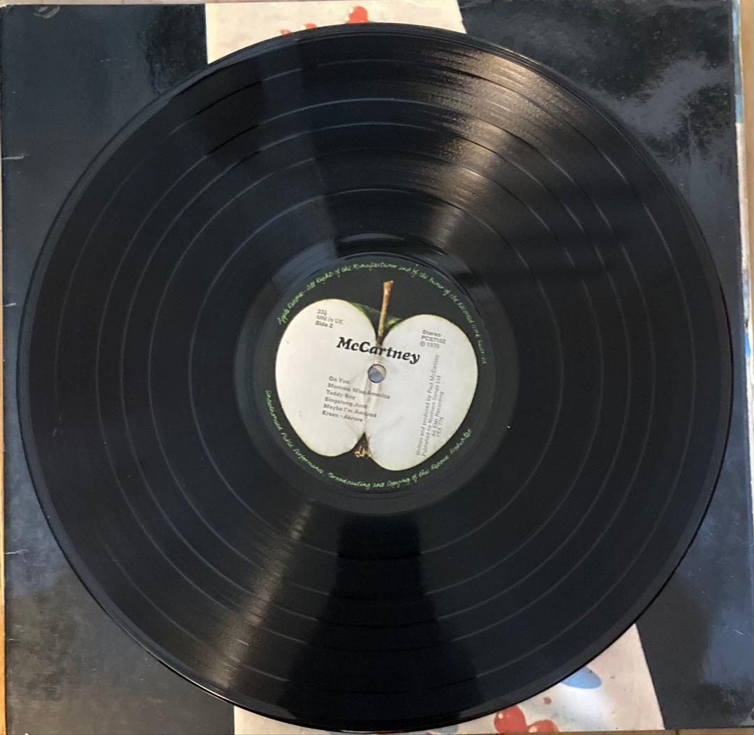 稀少UKオリジナルMcCartneyマッカートニBeatlesビートルズレコード