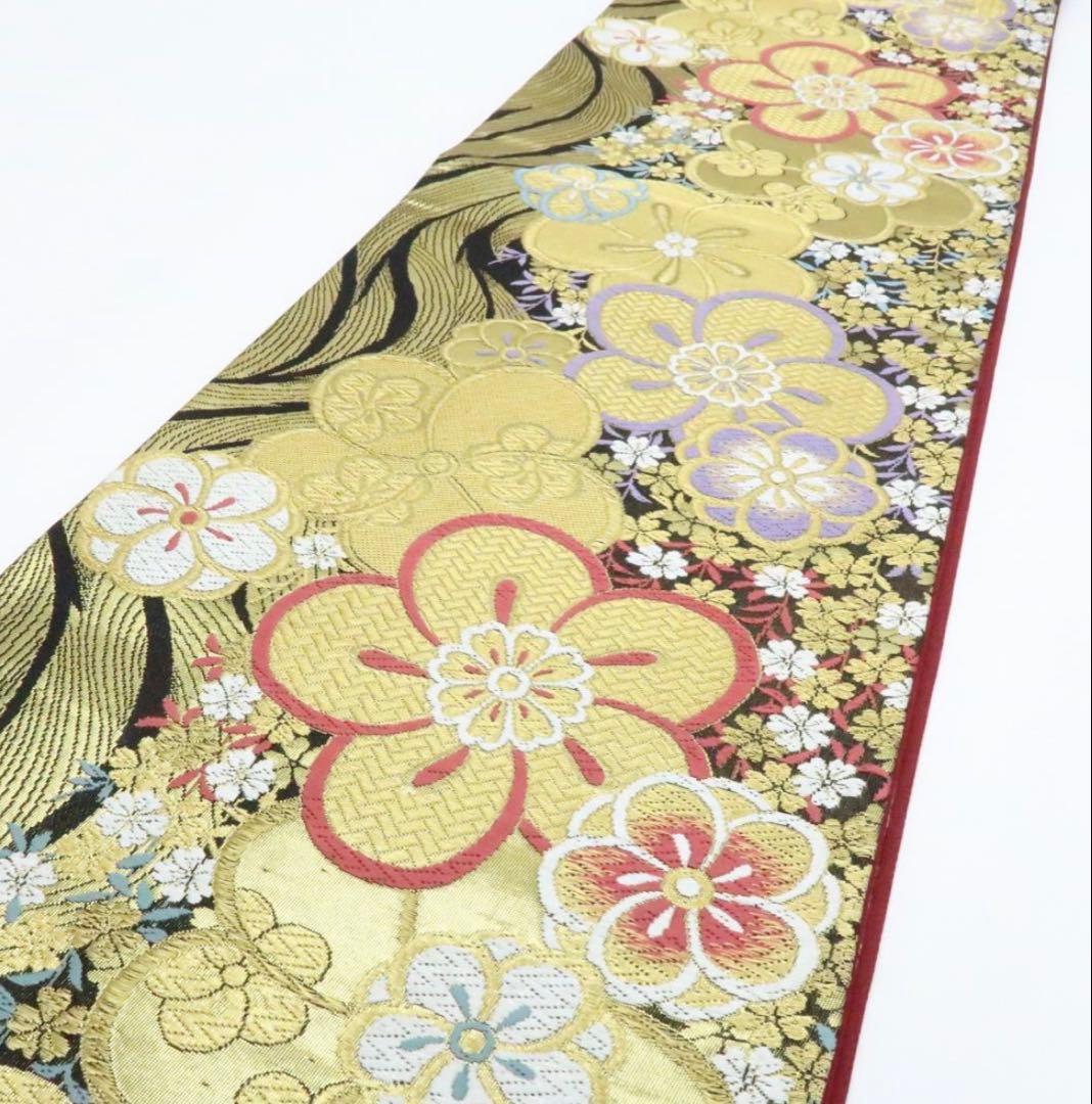 正絹 成人式 振袖用 袋帯 着物