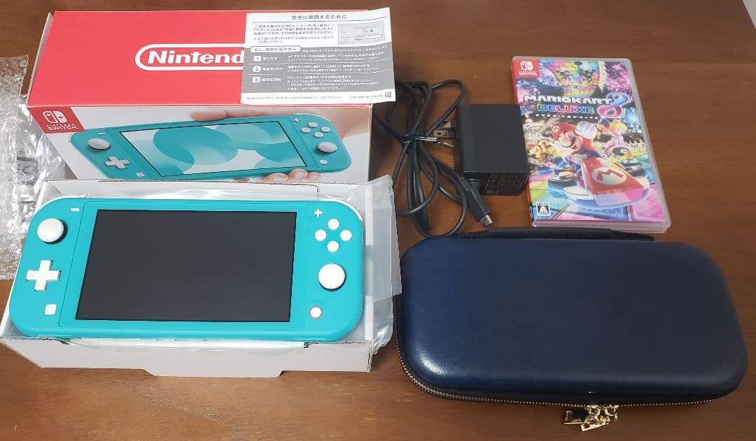 Nintendo Switch Lite ターコイズ 本体 + マリオカート8