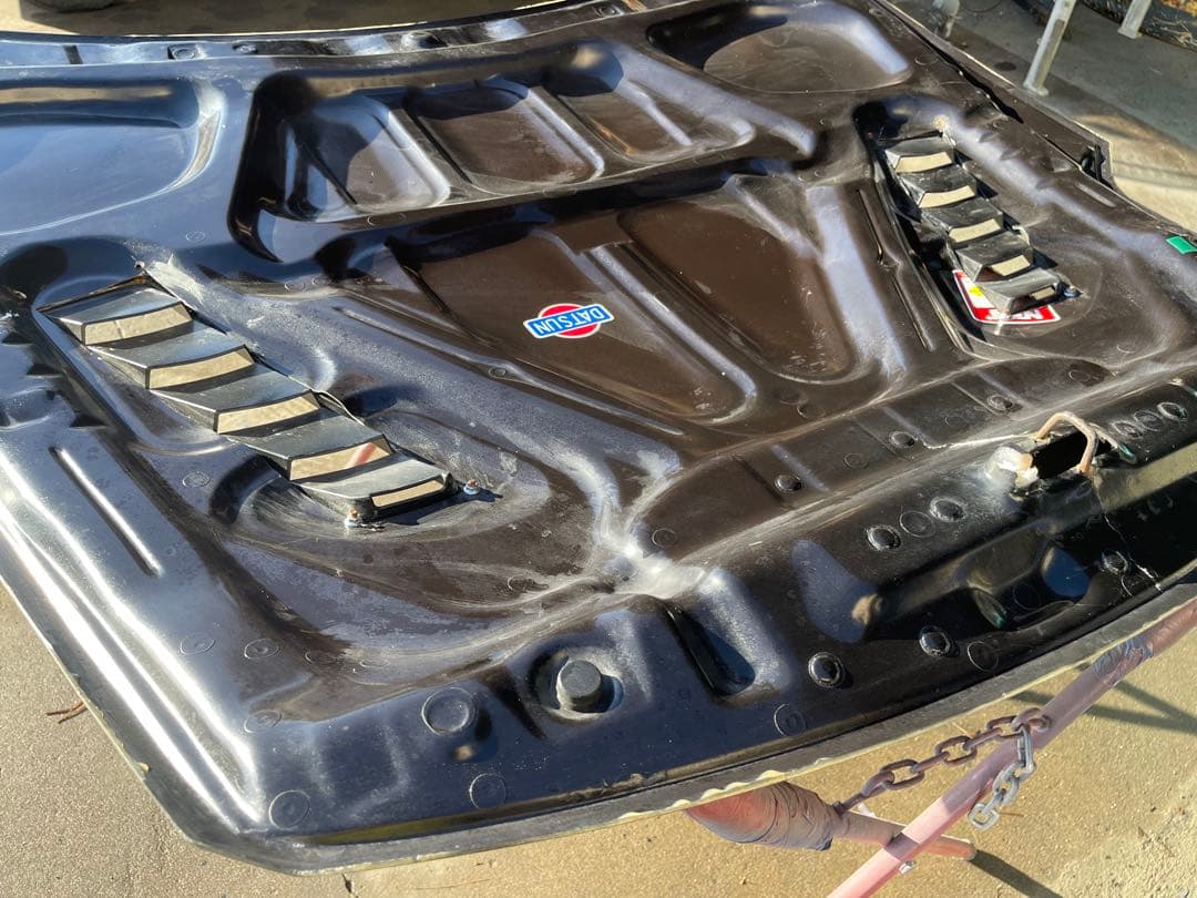 z33 前期 リアルカーボン 後付けエアベント付きフード ジャンク