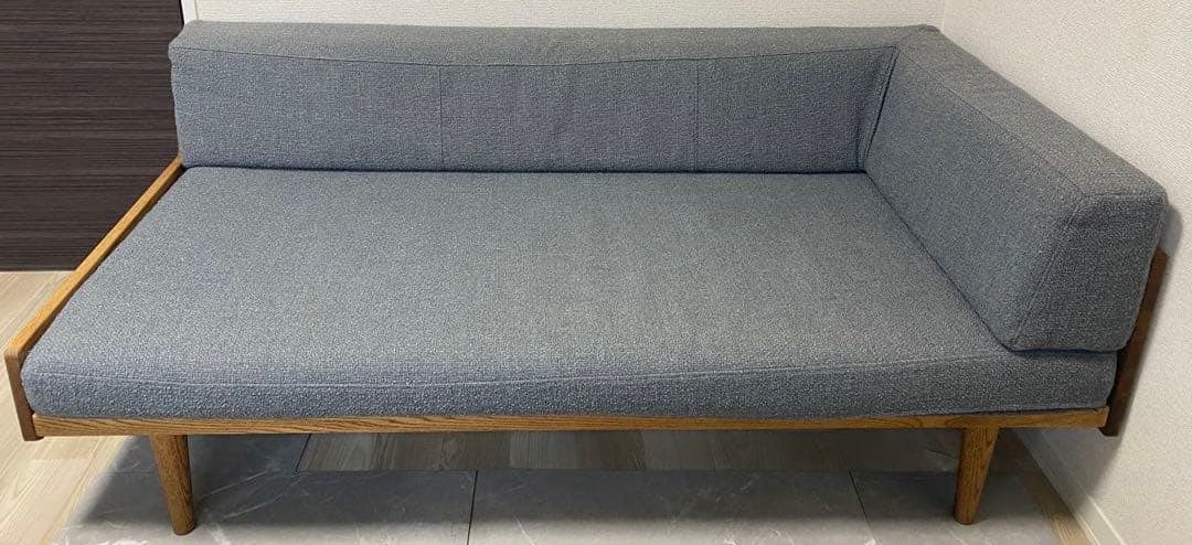 【ソファカバーのみ】 MOMO NATURAL DAYソファ2.5Pダークグレー