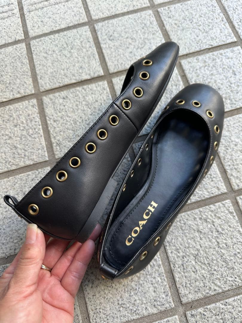 coach バレエシューズ