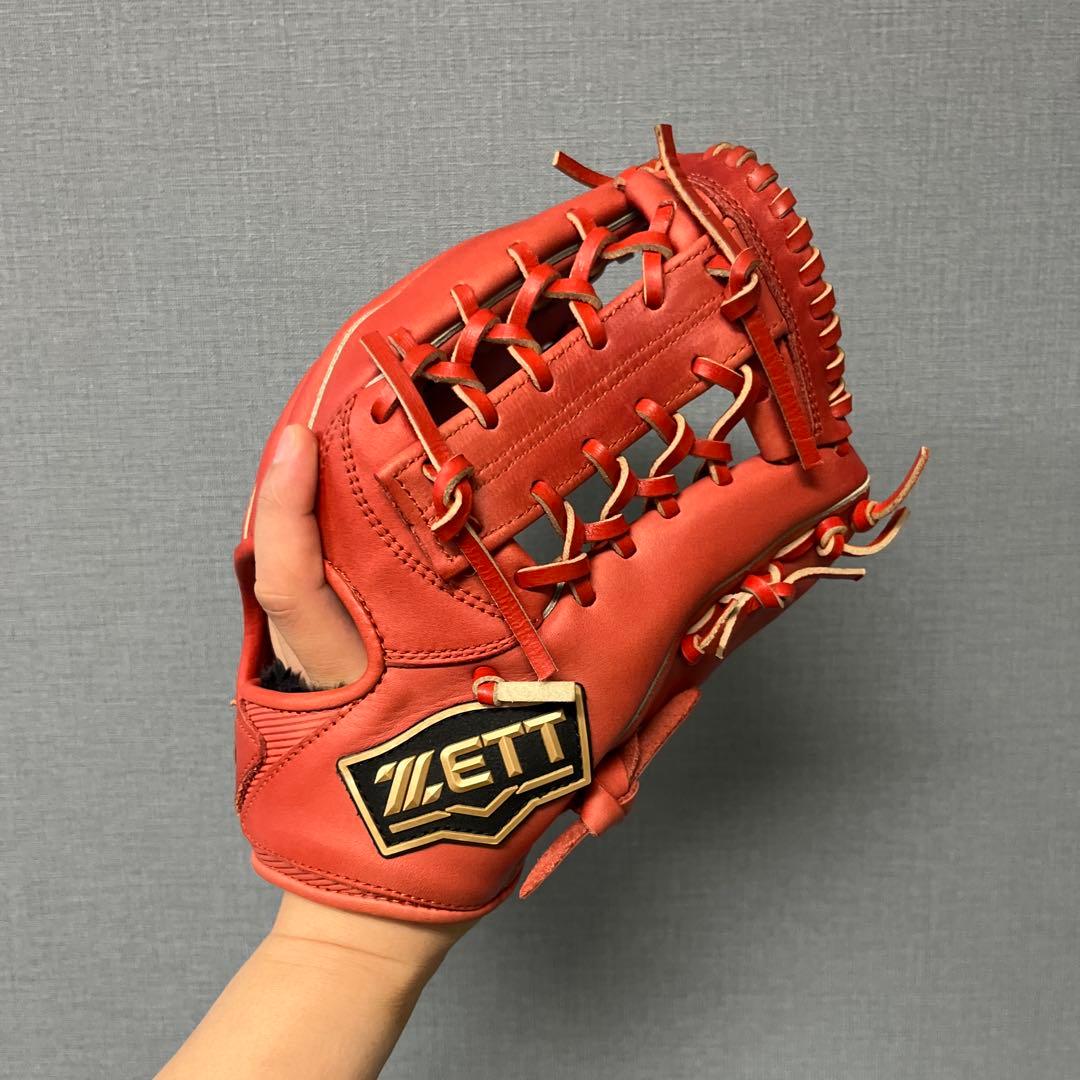 1095 ZETT 型抜群 即戦力 極美品 軟式少年 内野手用グローブ