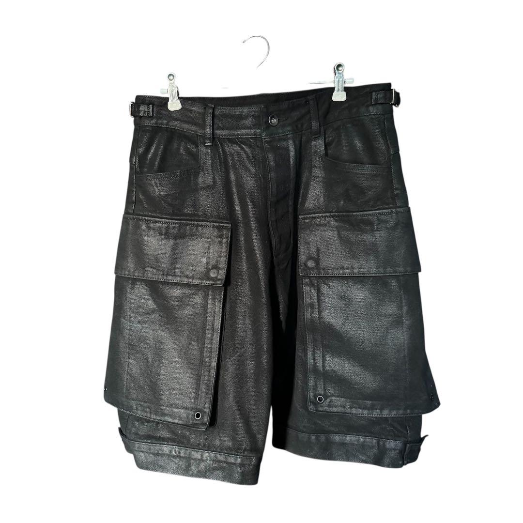 パンツ NO MASS PROD. 010GLM BAGGY DENIM SHORTS