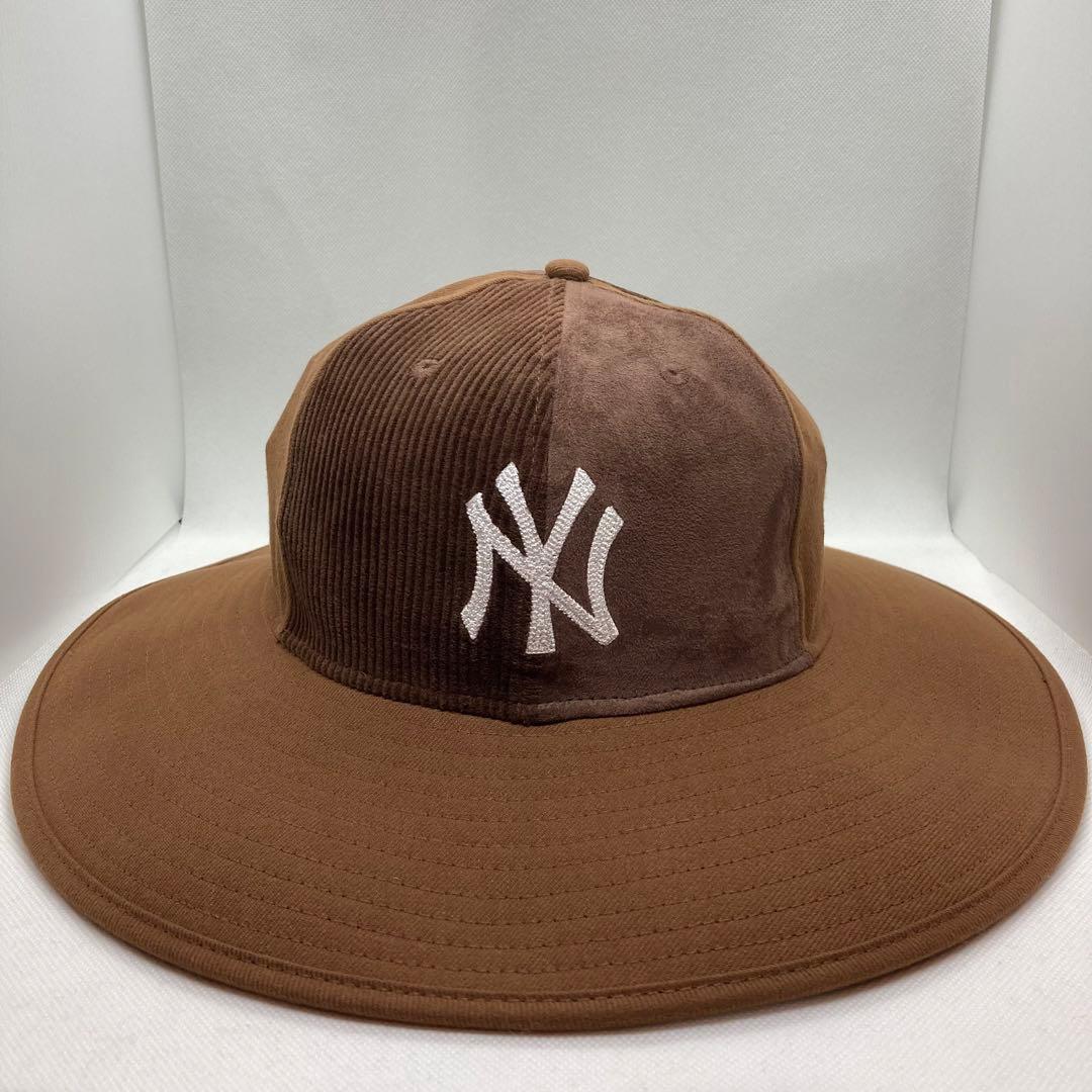 帽子 NEW ERA Fitted Long Brim Hat YANKEES XL