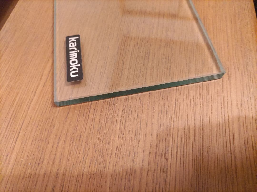 カリモク センターテーブル ガラス天板 収納付き