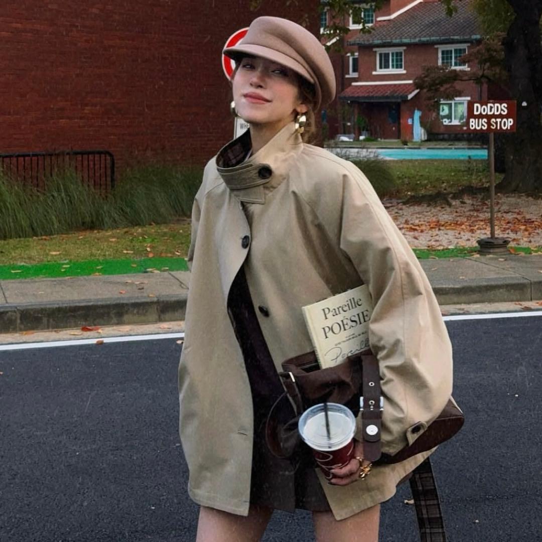 美品　Nalm. トレンチコート