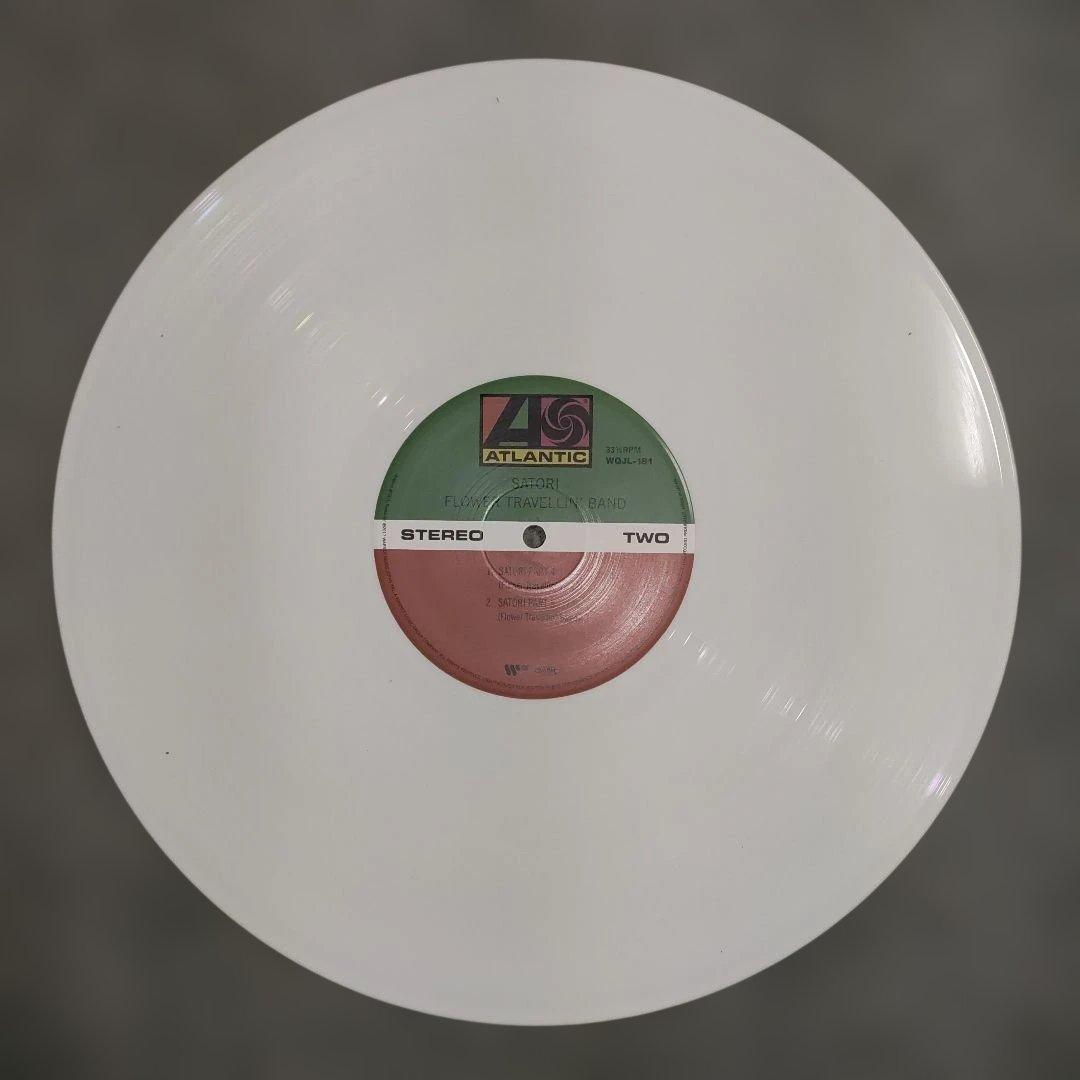 【ホワイト・カラー盤ＬＰレコード】フラワー・トラベリング・バンド／サトリ