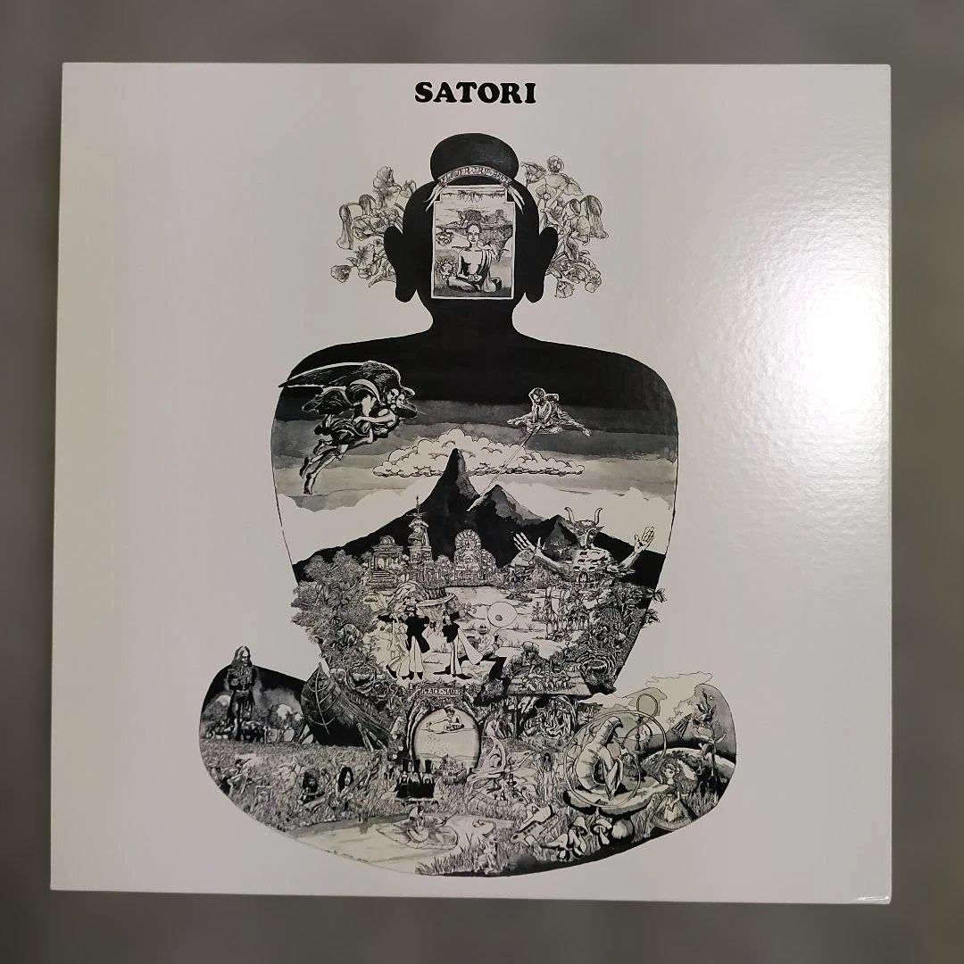 【ホワイト・カラー盤ＬＰレコード】フラワー・トラベリング・バンド／サトリ