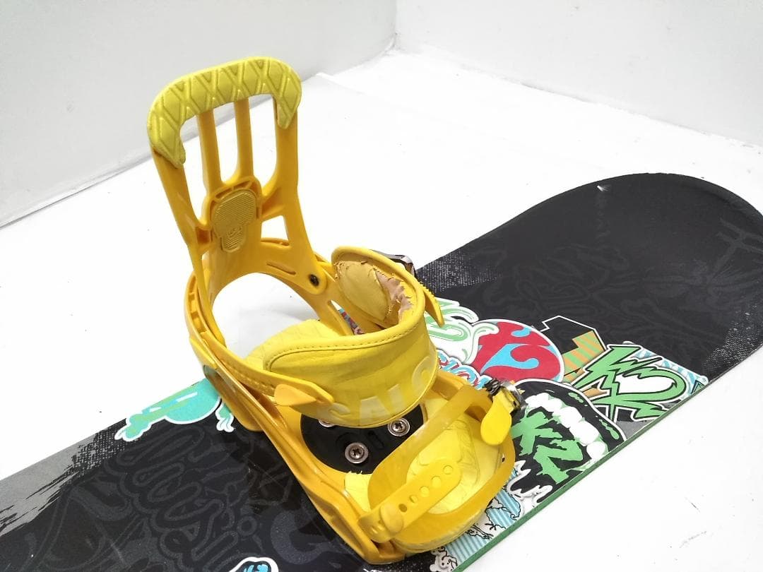 K2 ILLUSION 155cm メンズスノーボード ビンディングLサイズ △