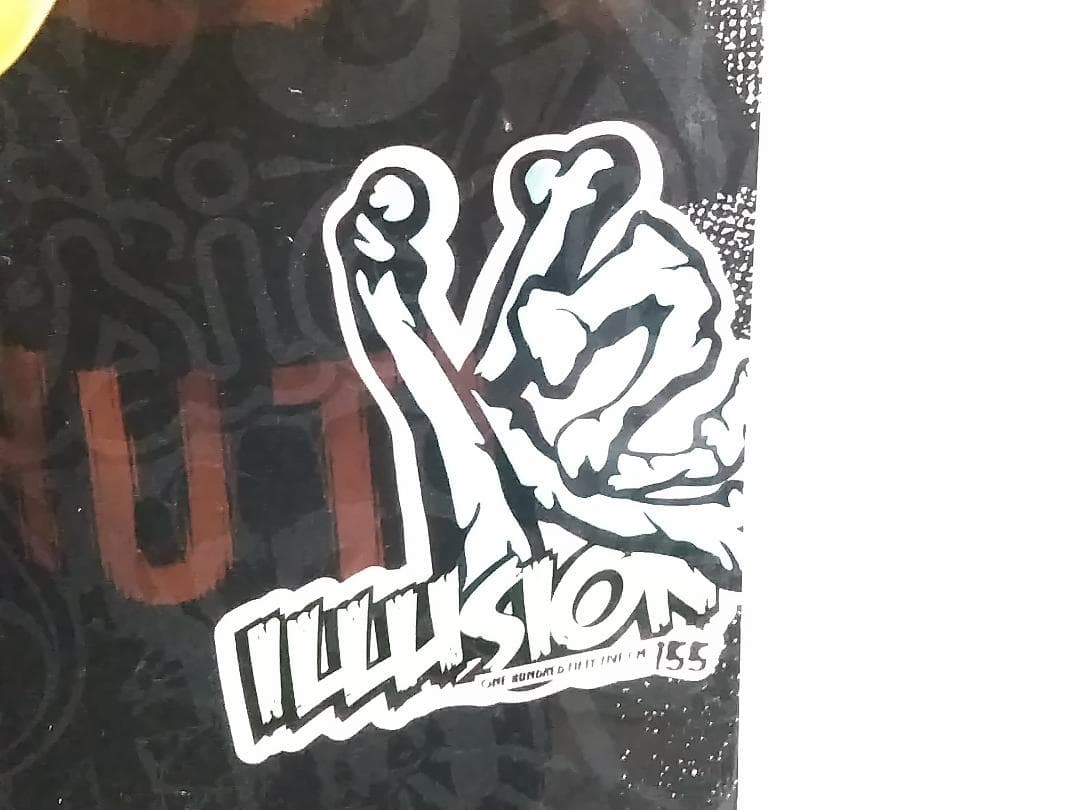 K2 ILLUSION 155cm メンズスノーボード ビンディングLサイズ △