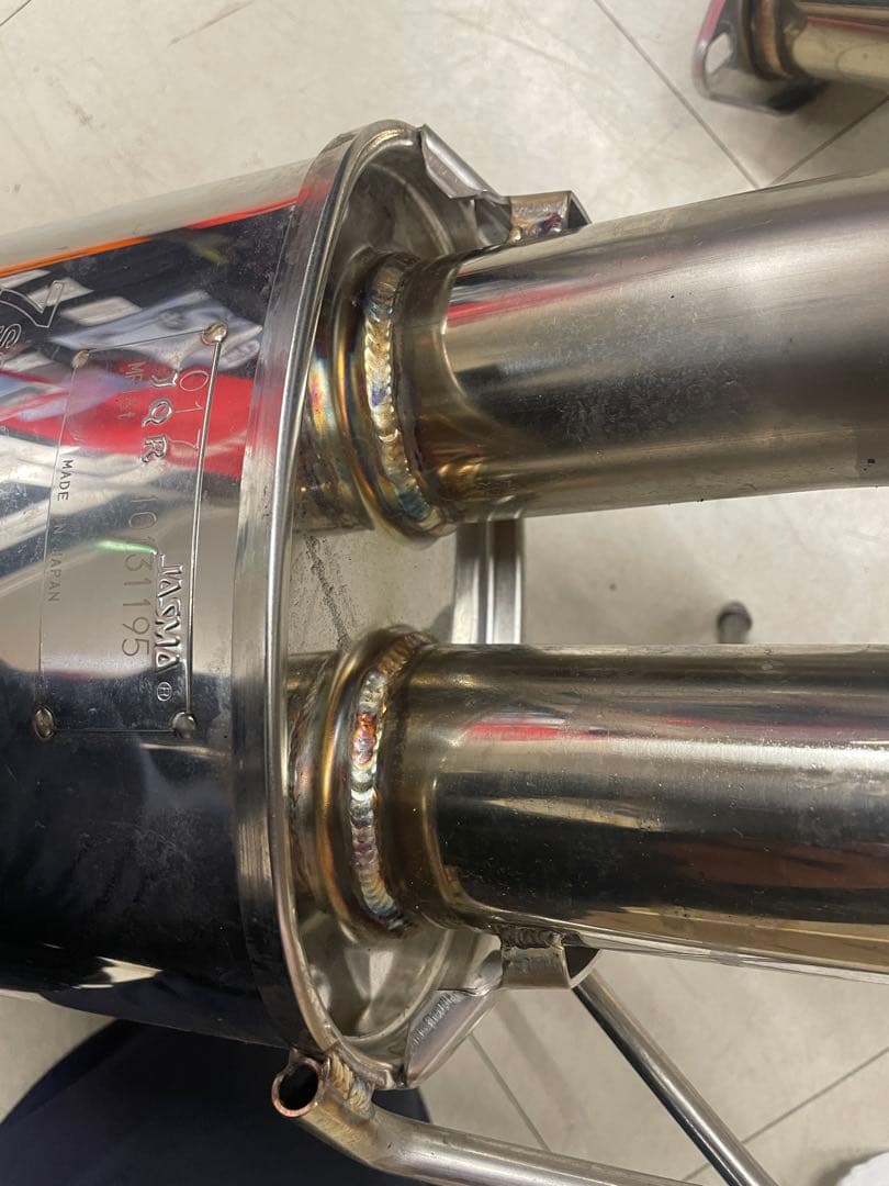 日産 ジューク 柿本改 マフラー オールステンレス NF15 リアピース
