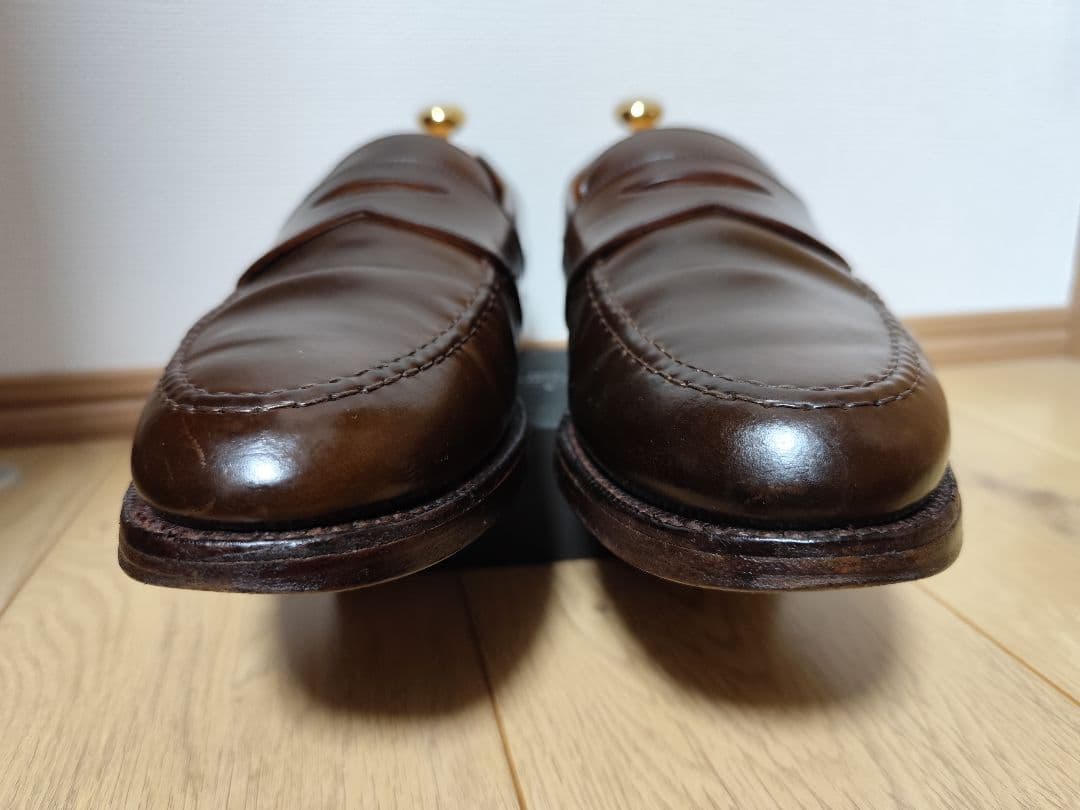 激レア！ラルフローレン 10E crockett&jones 革靴 シガー 英国