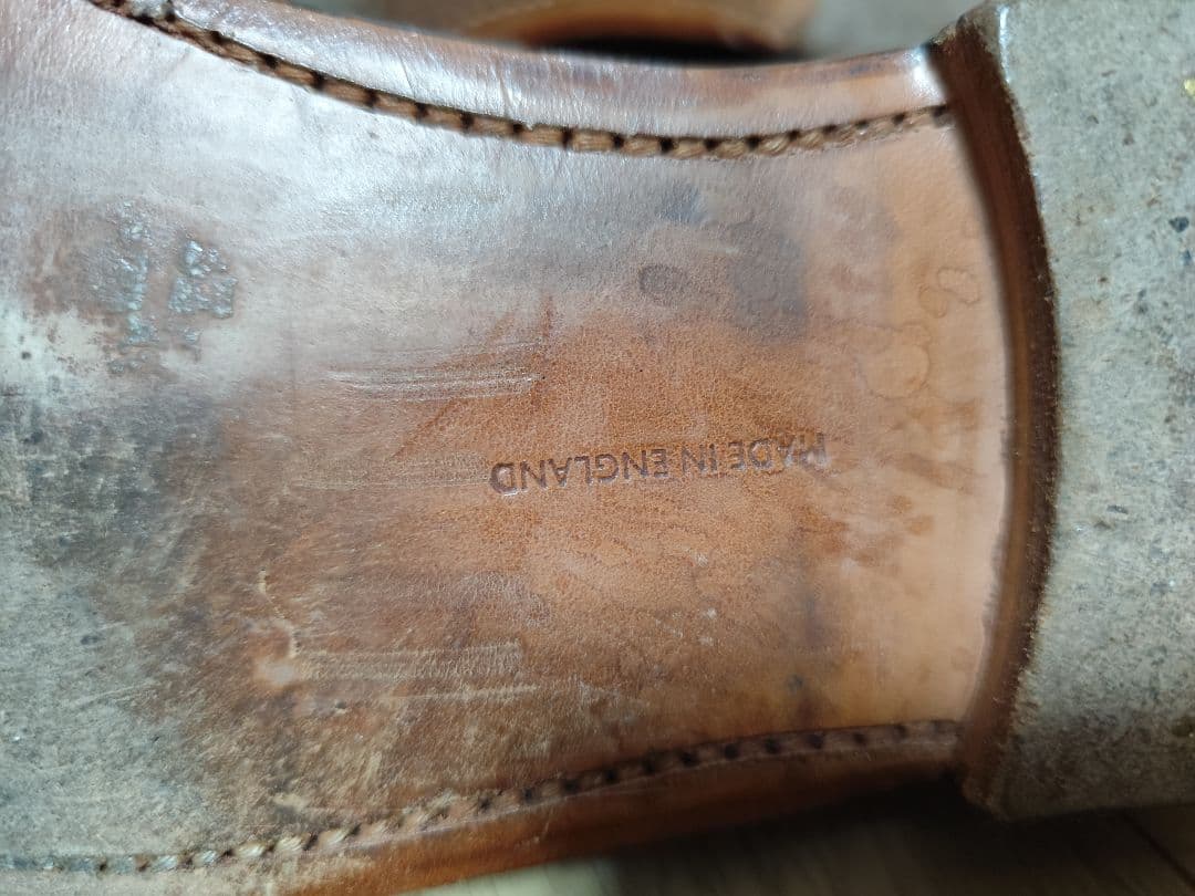 激レア！ラルフローレン 10E crockett&jones 革靴 シガー 英国