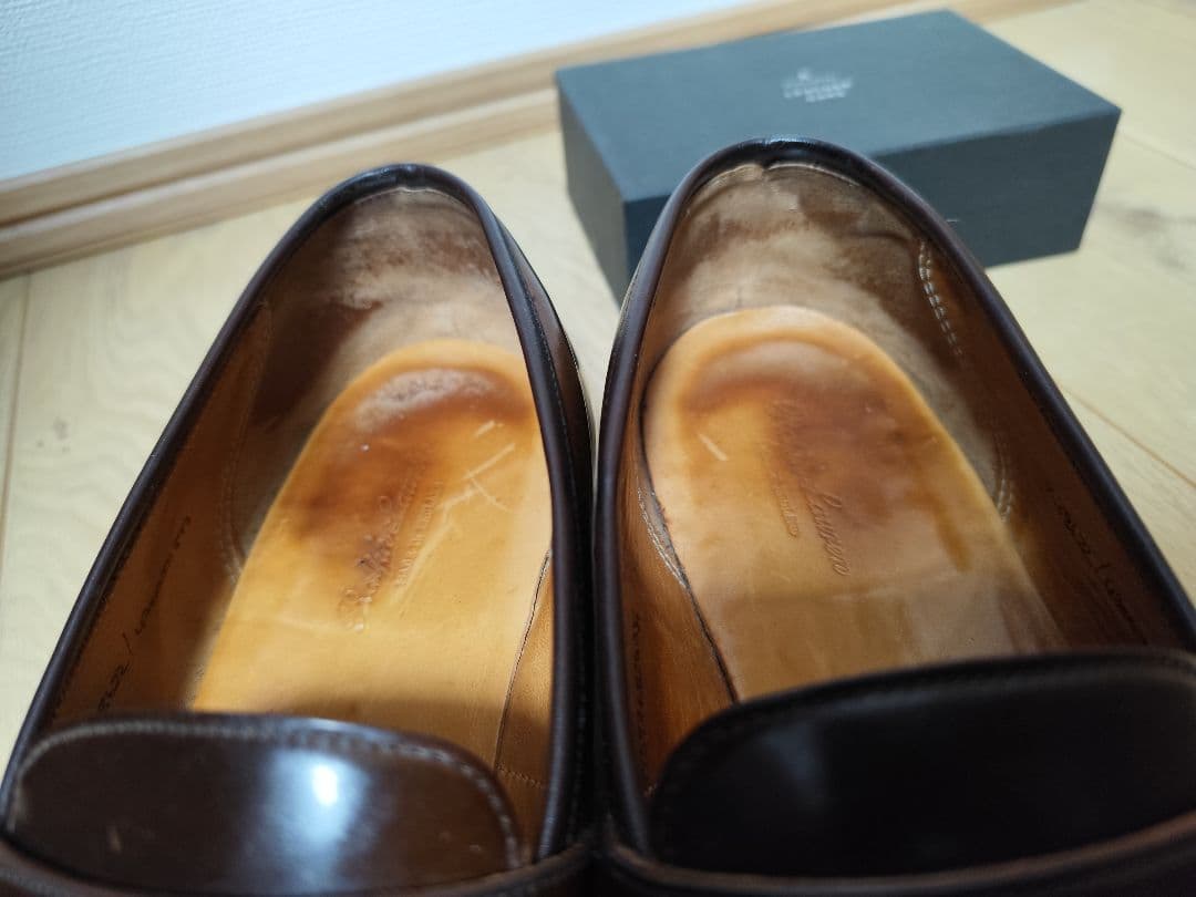 激レア！ラルフローレン 10E crockett&jones 革靴 シガー 英国