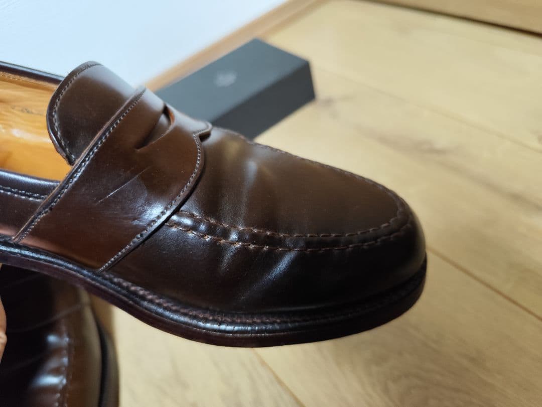 激レア！ラルフローレン 10E crockett&jones 革靴 シガー 英国