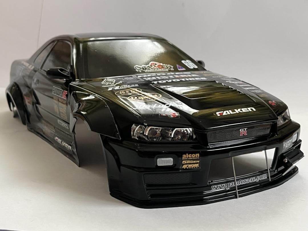 タミヤ 1/10 NISMO R34 GT-R Z-tune 塗装済完成ボディ