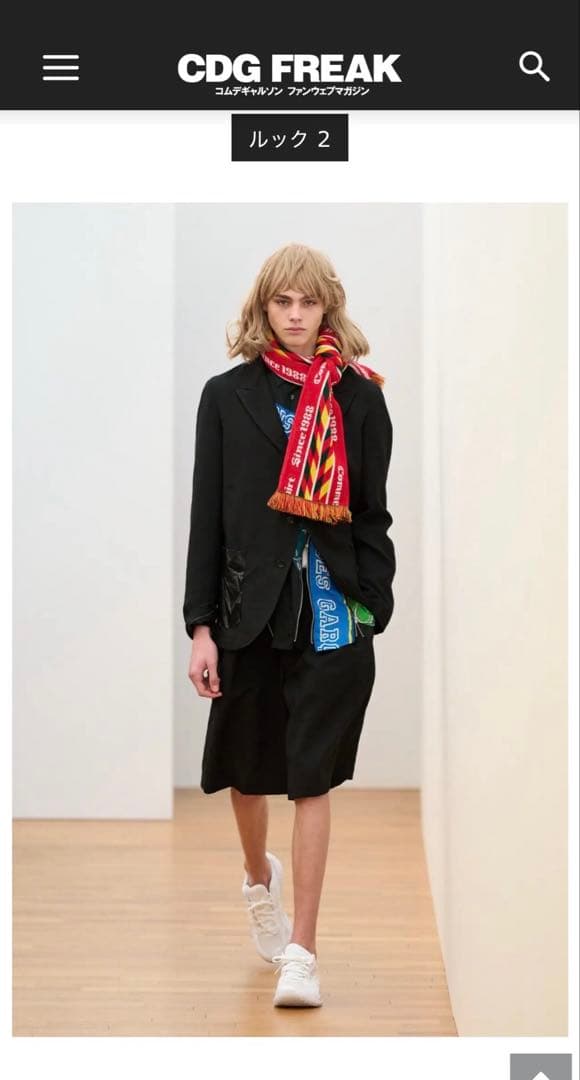 COMME des GARCONS SHIRT マフラー