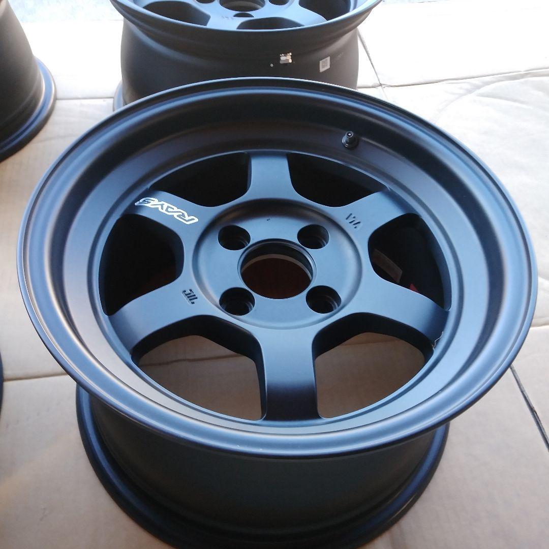 RAYSTE37V14インチ 2324限定モデル マットブラックアルミホイール