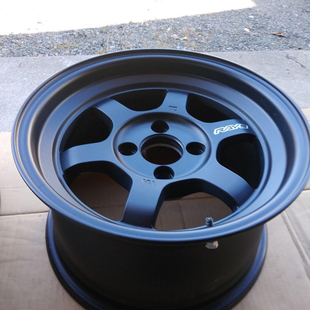 RAYSTE37V14インチ 2324限定モデル マットブラックアルミホイール