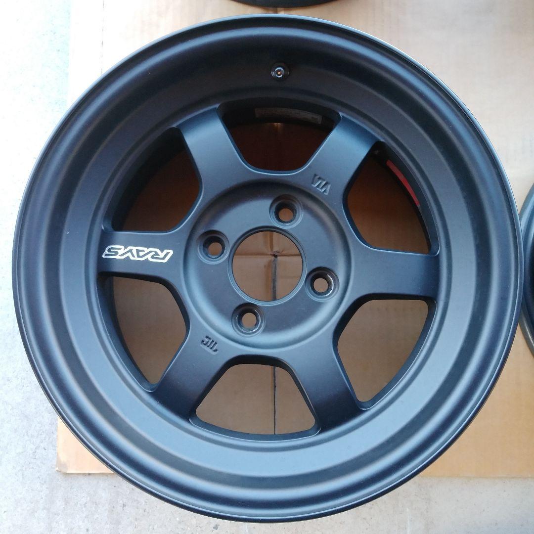 RAYSTE37V14インチ 2324限定モデル マットブラックアルミホイール