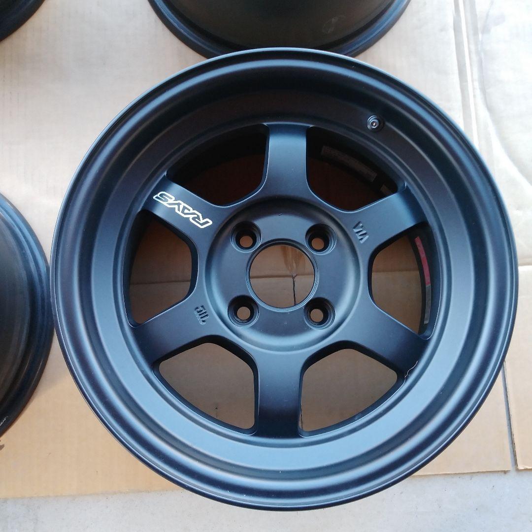 RAYSTE37V14インチ 2324限定モデル マットブラックアルミホイール