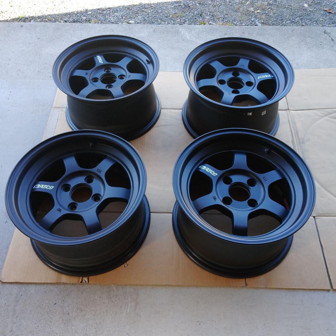 RAYSTE37V14インチ 2324限定モデル マットブラックアルミホイール