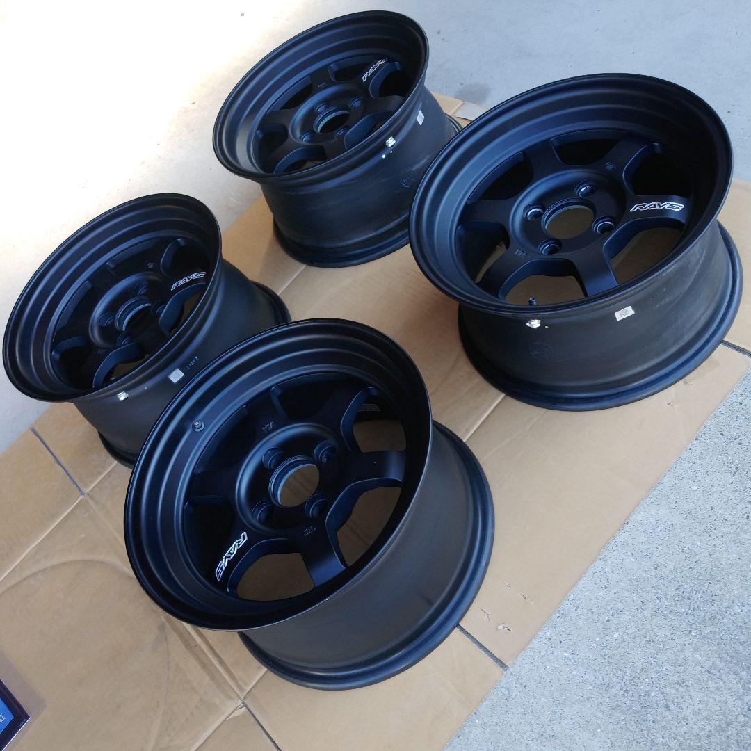 RAYSTE37V14インチ 2324限定モデル マットブラックアルミホイール