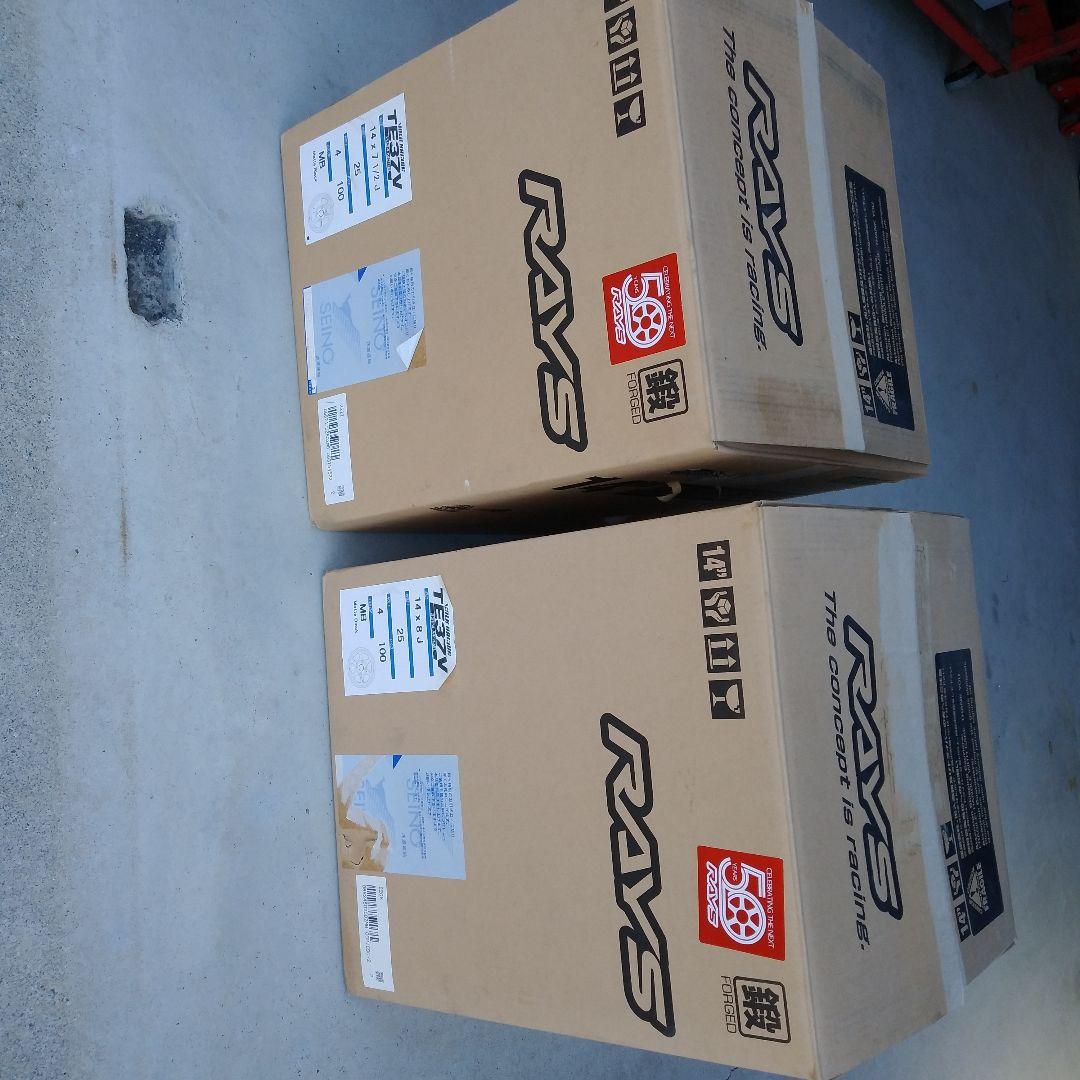 RAYSTE37V14インチ 2324限定モデル マットブラックアルミホイール