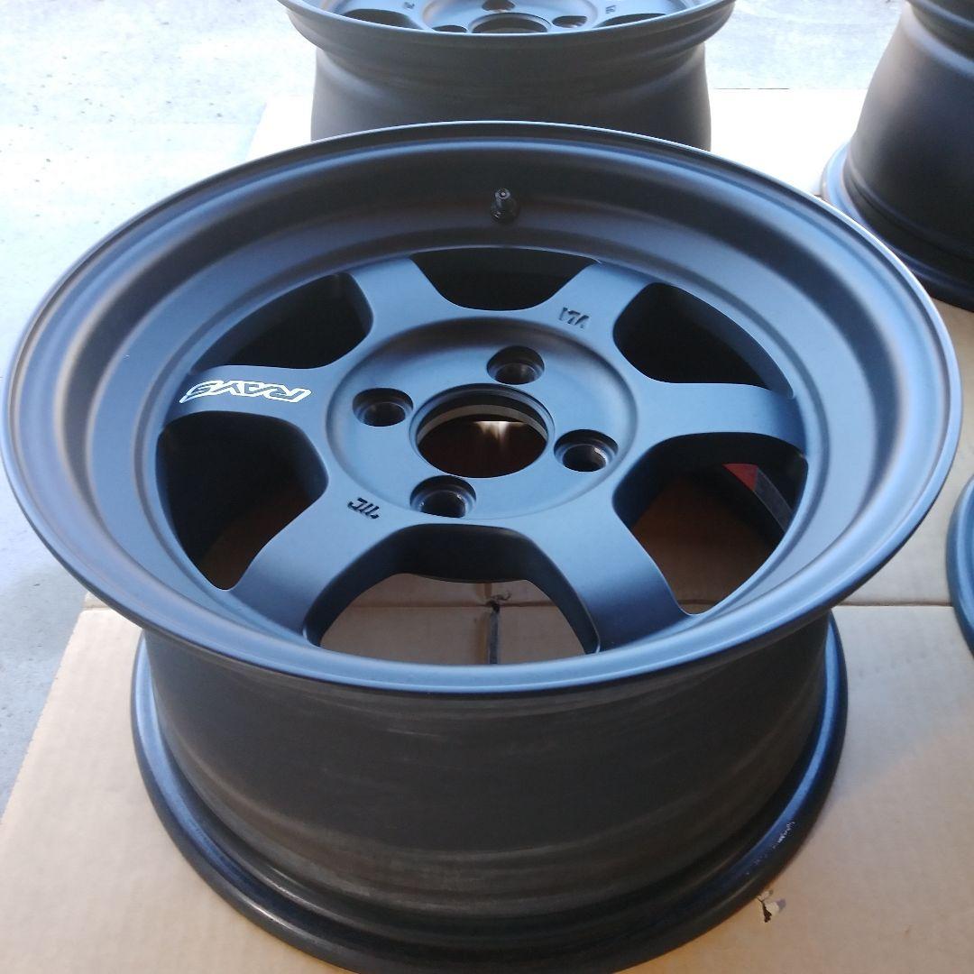 RAYSTE37V14インチ 2324限定モデル マットブラックアルミホイール