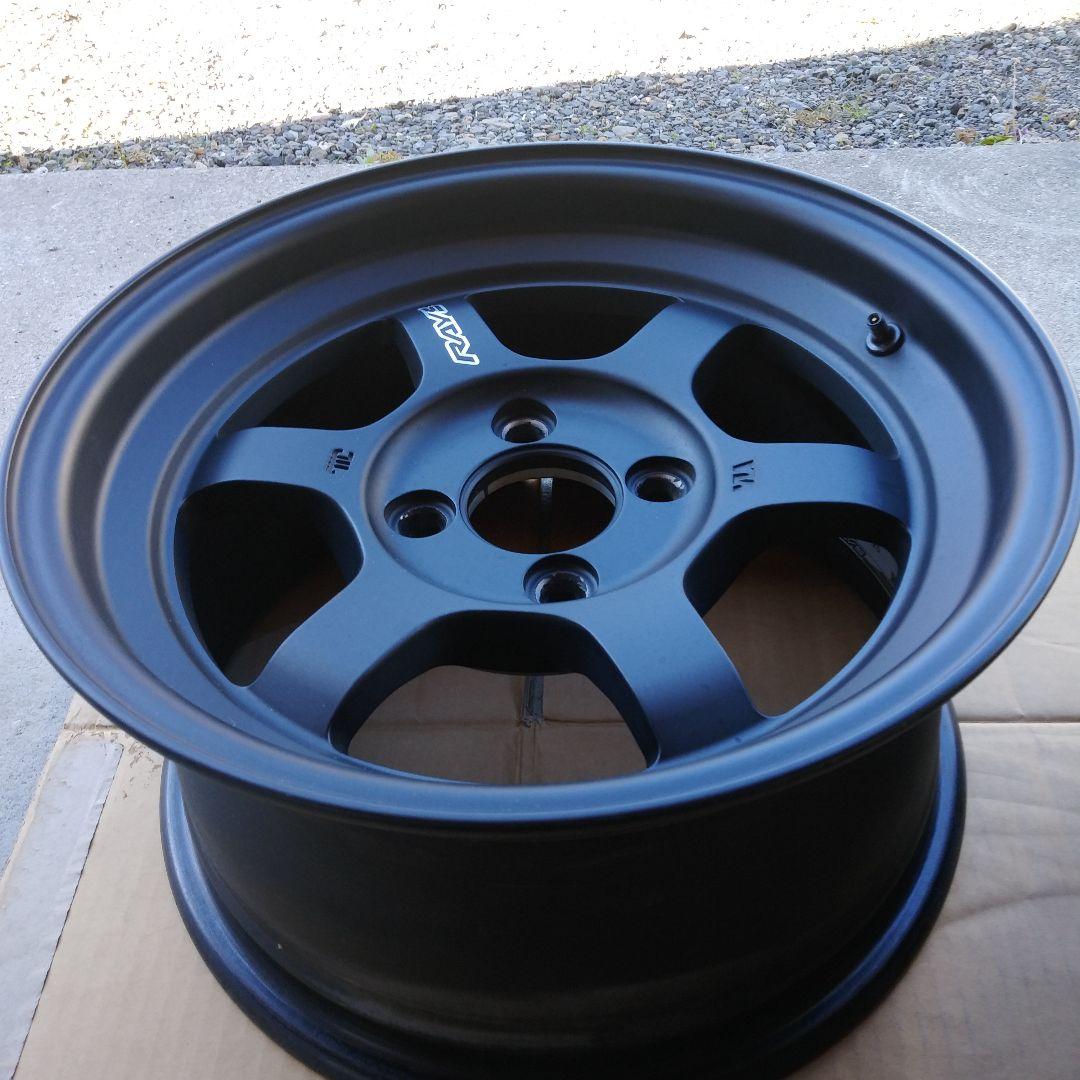 RAYSTE37V14インチ 2324限定モデル マットブラックアルミホイール