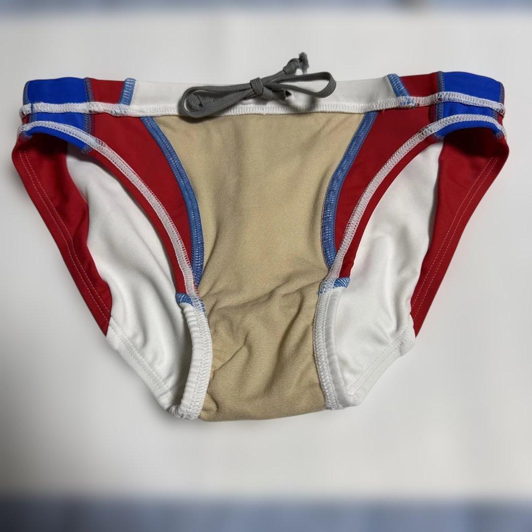 arena 競泳水着 ホワイト/レッド/ブルー 競パン L